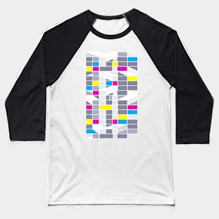 Piano Spectrum Baseball T-Shirt